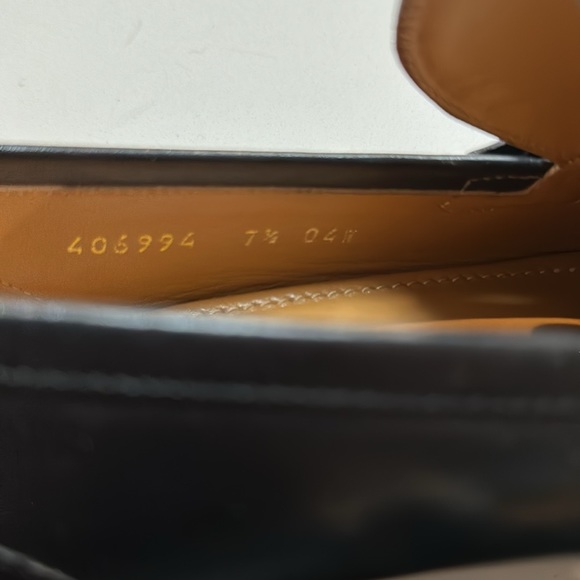 MEN'S GUCCI JORDAAN BLUE GG VELVET LOAFER Size 7.5=8US - Picture 3 of 17